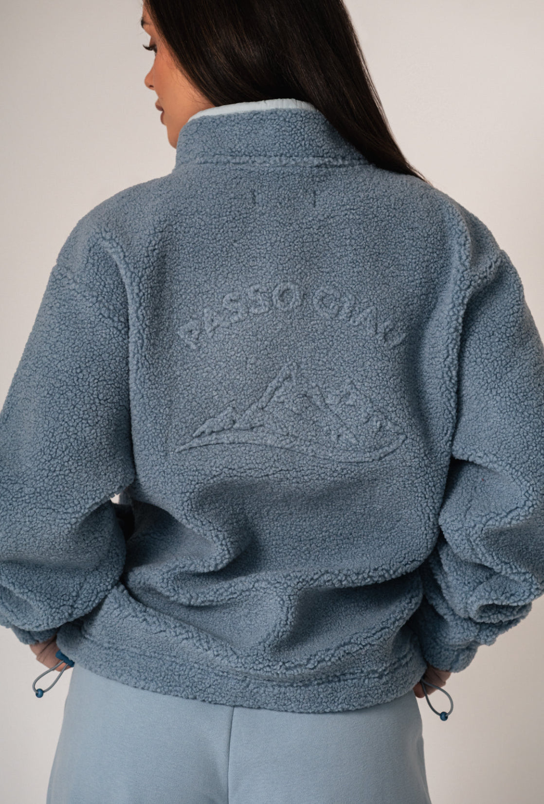Embroidered Zip Fleece